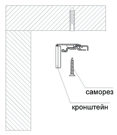 Как повесить жалюзи на пластиковые окна с креплением схема